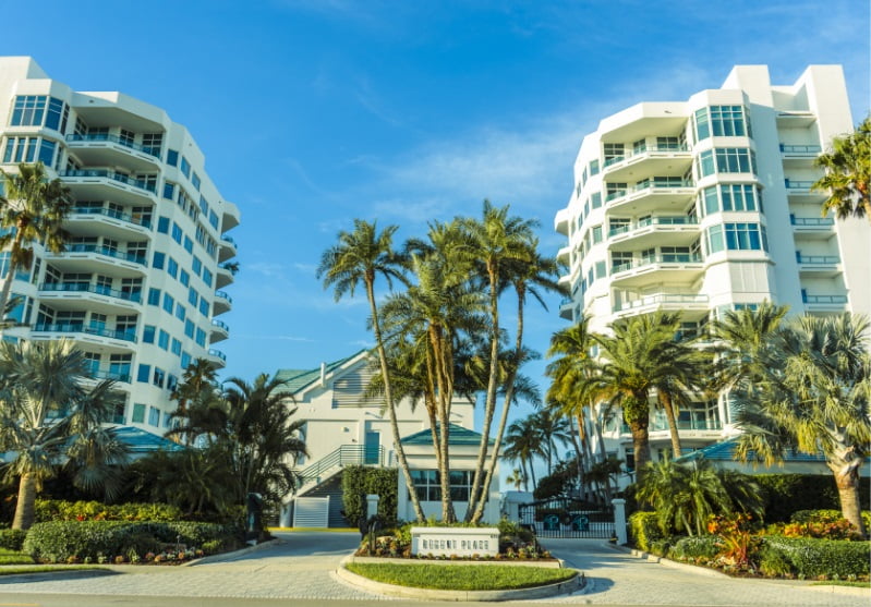 landscaping for gulf & bay club properties